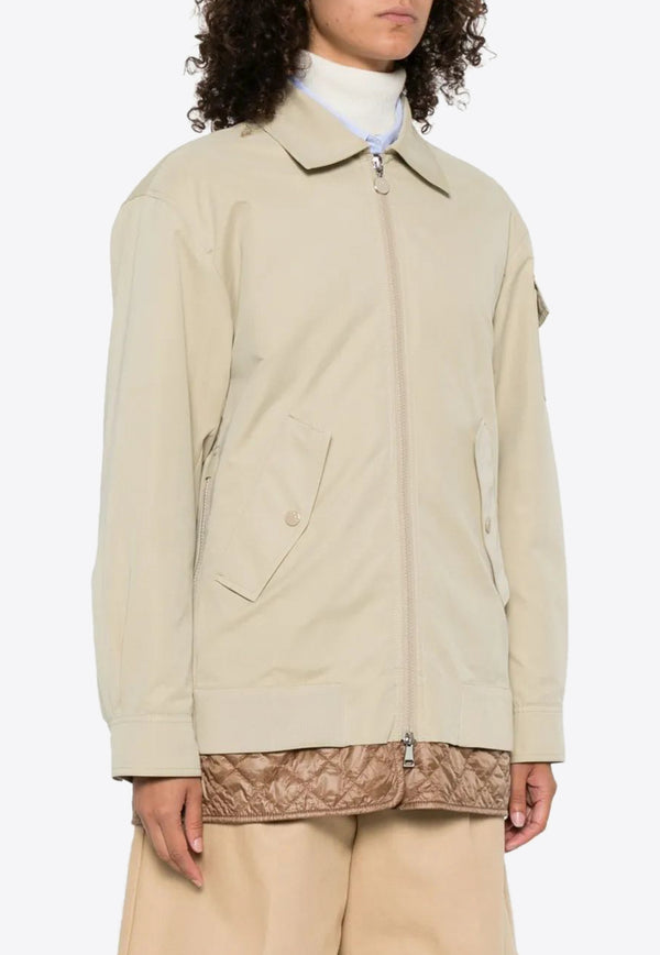 Moncler Felci Padded Shirt Jacket Beige K20931A00012598RT_204