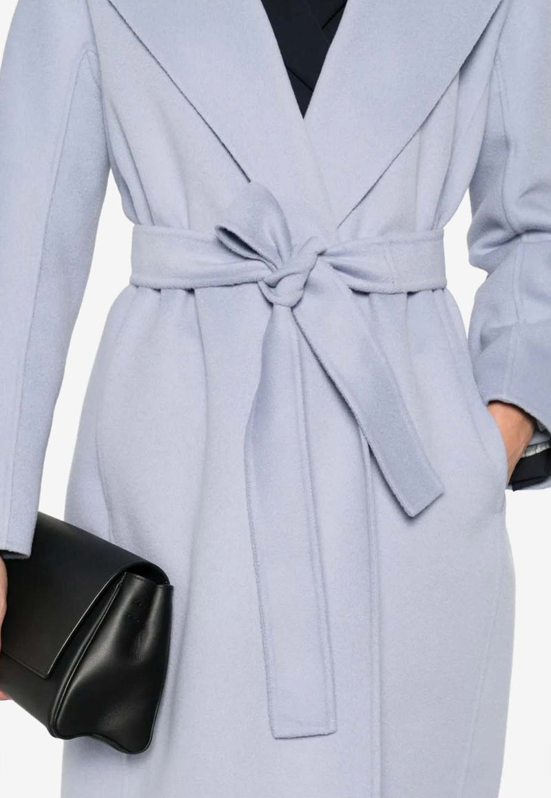 S Max Mara Messi Wrap Wool Coat Light Blue 2529016061600MESSI_059
