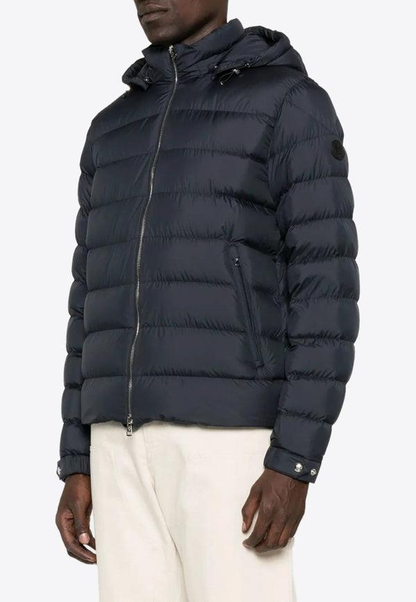 Moncler Arneb Hooded Short Down Jacket Navy K20911A00129549SK_779