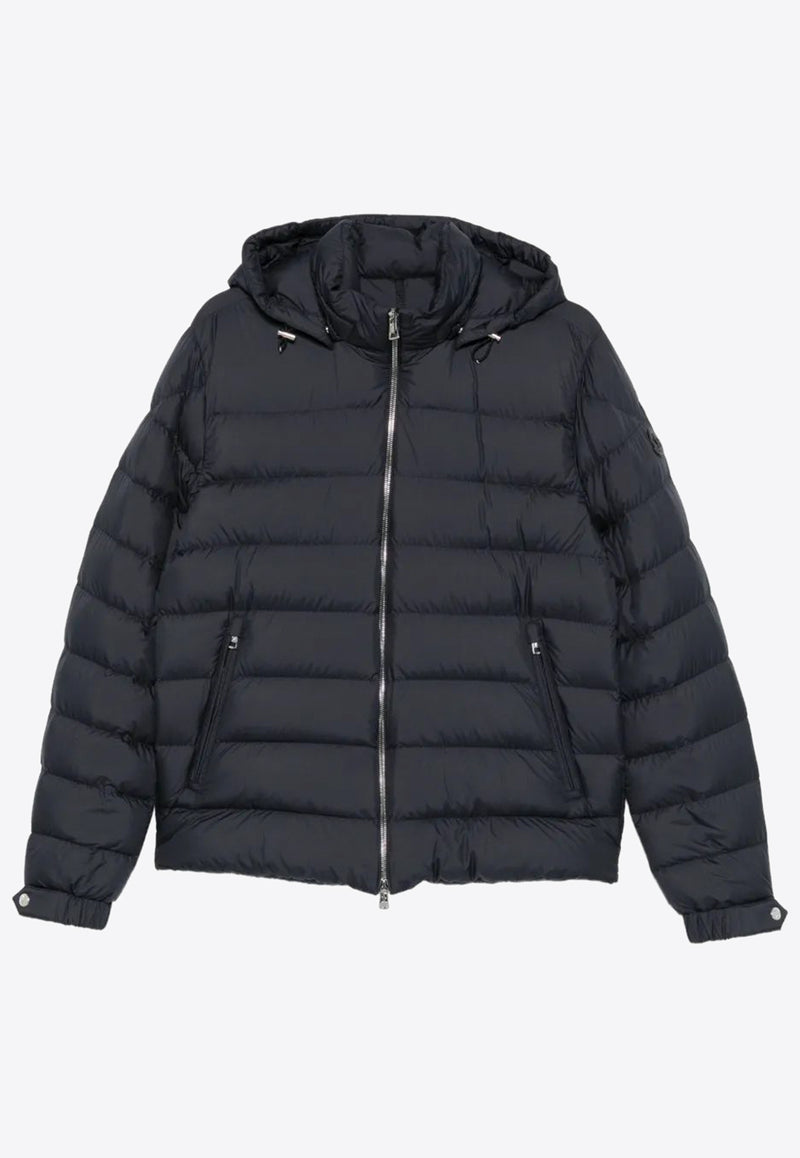 Moncler Arneb Hooded Short Down Jacket Navy K20911A00129549SK_779