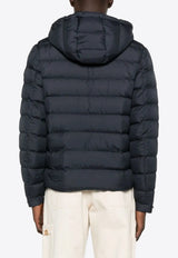 Moncler Arneb Hooded Short Down Jacket Navy K20911A00129549SK_779
