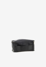 Rick Owens Medium Leather Pouch Bag Black RR02E1413LGW_09