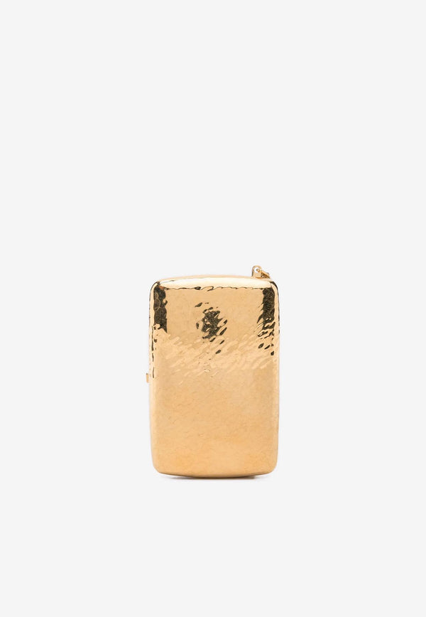 Saint Laurent Mini Minaudiere Clutch Bag Gold 834428JAAIU_0581