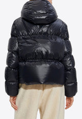 Moncler Erea Hooded Short Down Jacket Black K20931A00040596XE_999