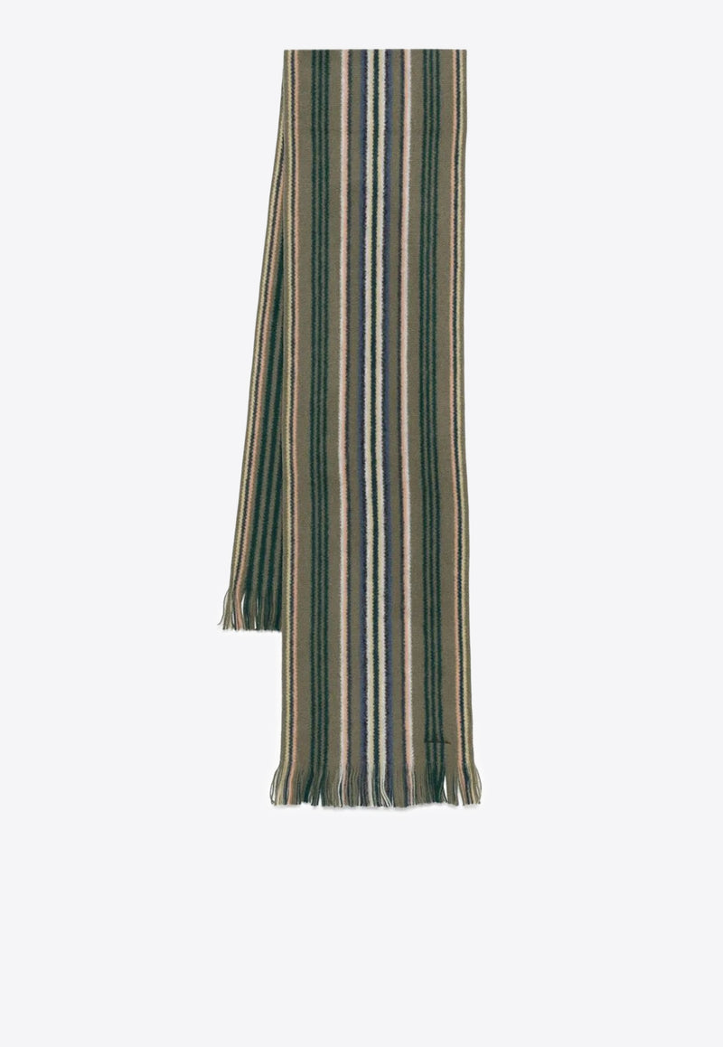 Paul Smith Striped Wool Scarf Multicolor M1A151FT643_63