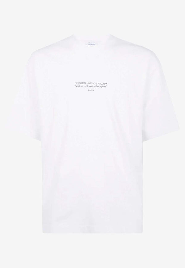 Off-White Statement Skate T-shirt White OMAA120F25JER011_0110