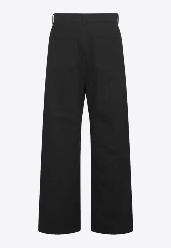 Rick Owens Geth Wide-Fit Jeans Black RU02E1333TB_09