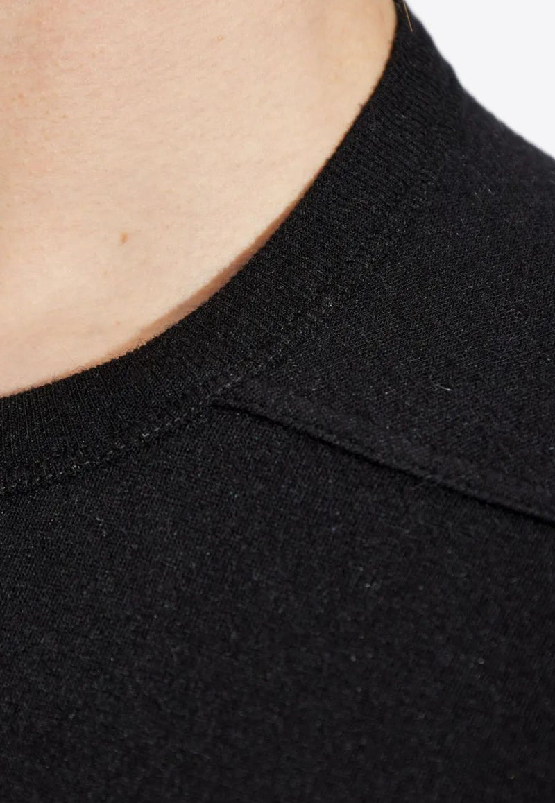 Rick Owens Basic Crewneck T-shirt Black RU02E1232JR_09