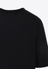Rick Owens Jumbo Crewneck T-shirt Black RU02E1274JA_09