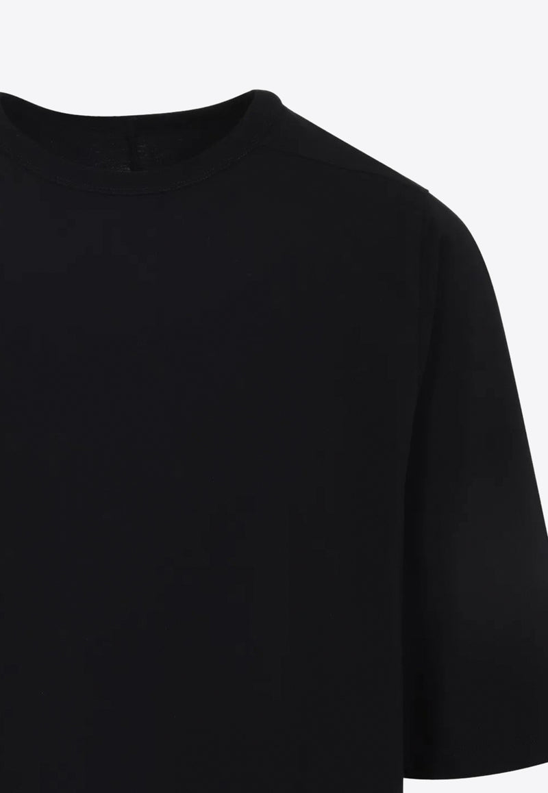 Rick Owens Jumbo Crewneck T-shirt Black RU02E1274JA_09
