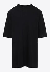 Rick Owens Jumbo Crewneck T-shirt Black RU02E1274JA_09