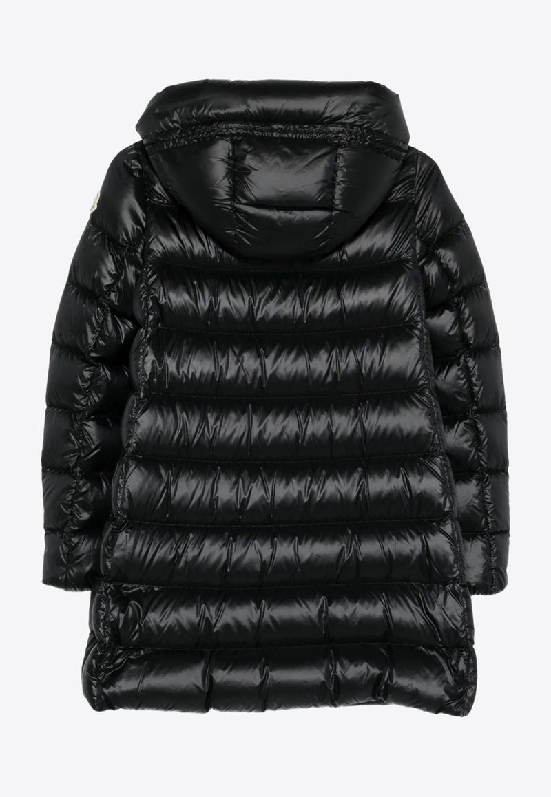 Moncler Suyenne Hooded Down Parka Black K20931C00012597YG_999