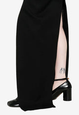 Rick Owens High-Rise Sliced Maxi Skirt Black RO02E4387WD_09