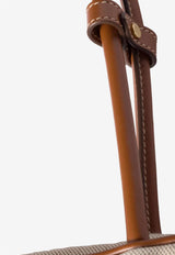 Miu Miu Large Beau Canvas Shoulder Bag Beige 5BB163VOOOACRN_F062F