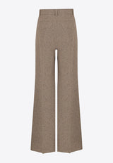 Valentino Straight-Leg Tailored Pants Beige 7B0RB6S09RTE83_AVORIO/BEIGE_30005155