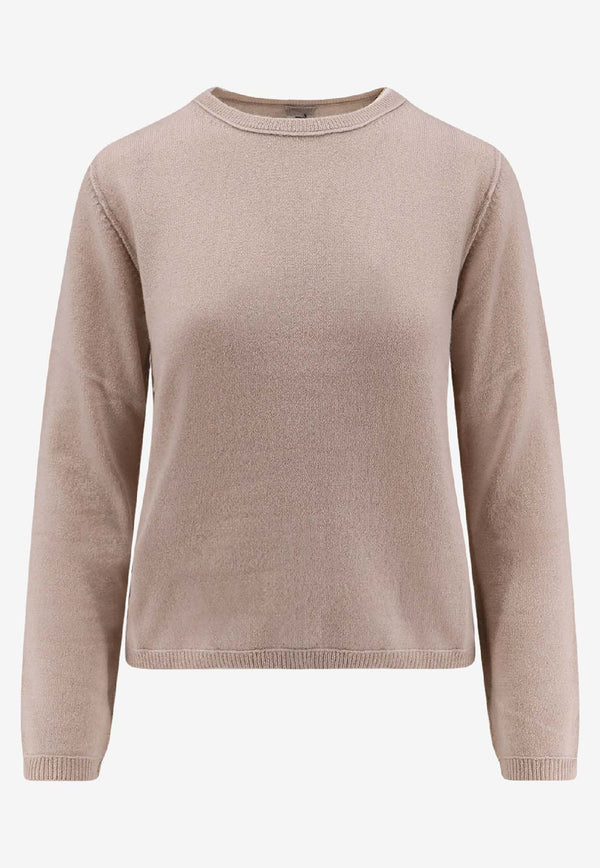 Alessandro Aste Gea Crewneck Sweater Beige 12WS01TUILE_Beige_35065948