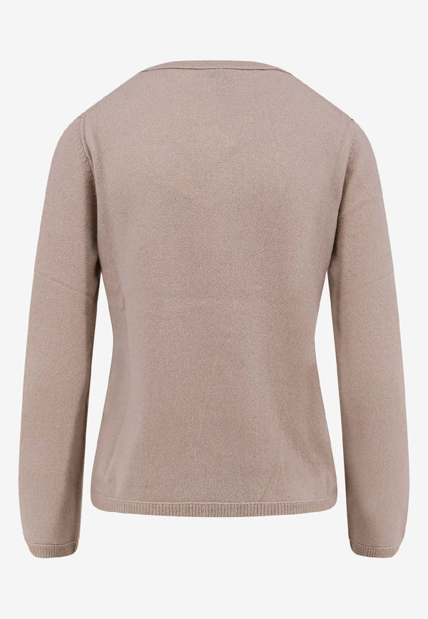 Alessandro Aste Gea Crewneck Sweater Beige 12WS01TUILE_Beige_35065948