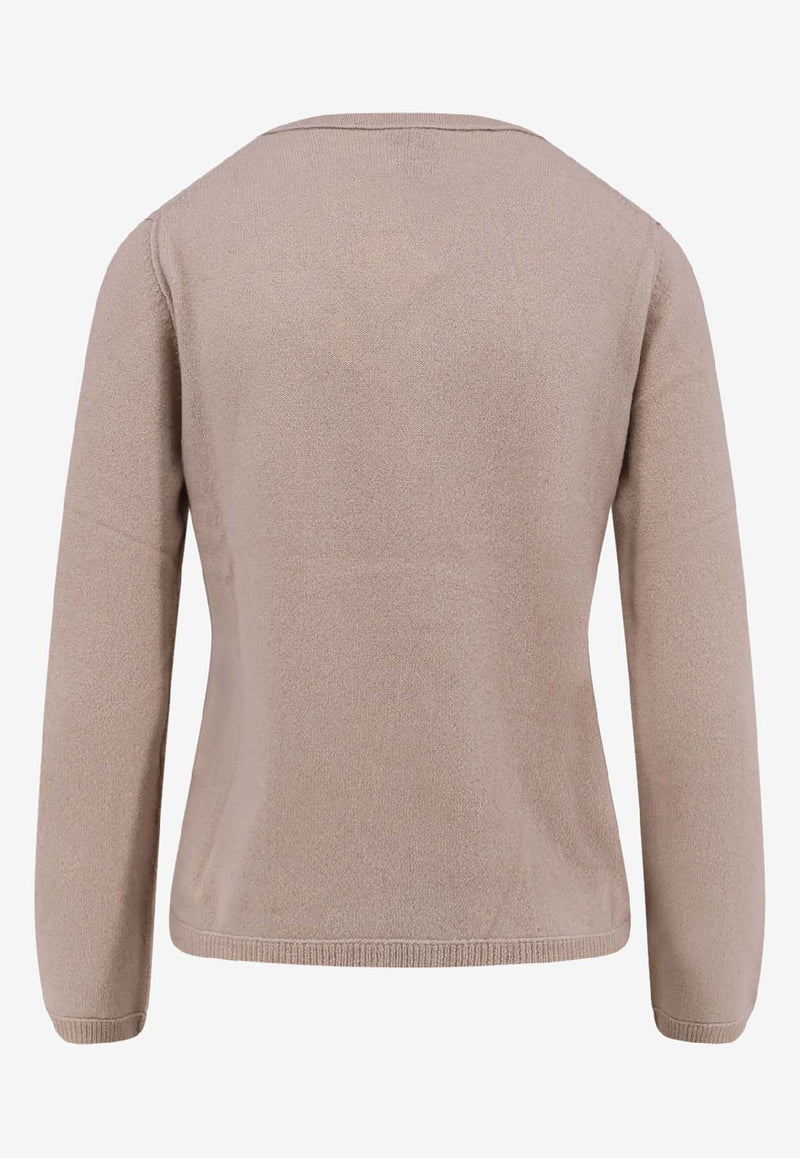 Alessandro Aste Gea Crewneck Sweater Beige 12WS01TUILE_Beige_35065948