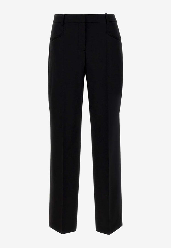 Hugo Boss Tilda Tailored Wool Pants Black 50546613001_Black_30893613