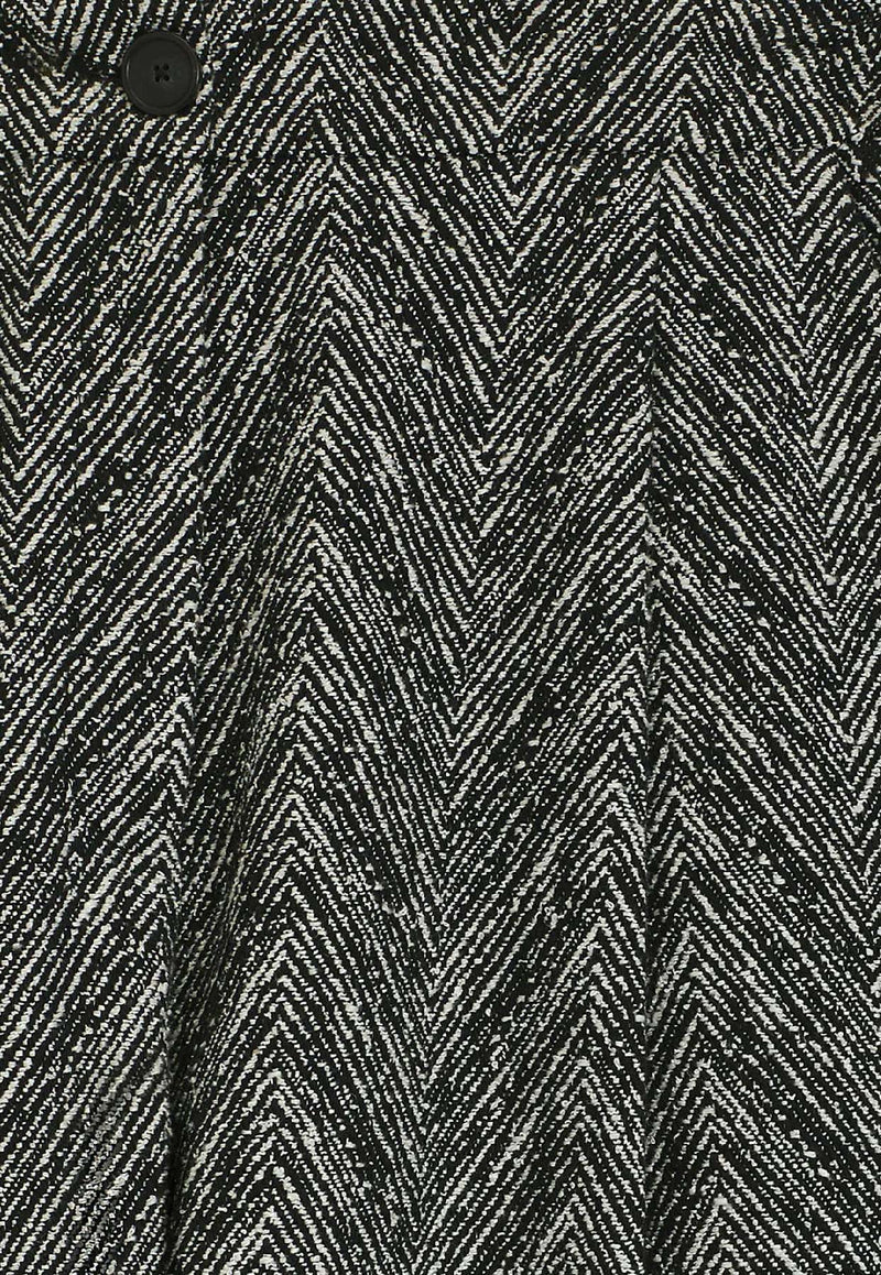 Hugo Boss Tetosa Herringbone-Pattern Pants Gray 50548286960_OPEN MISCELLANEOUS_30893703