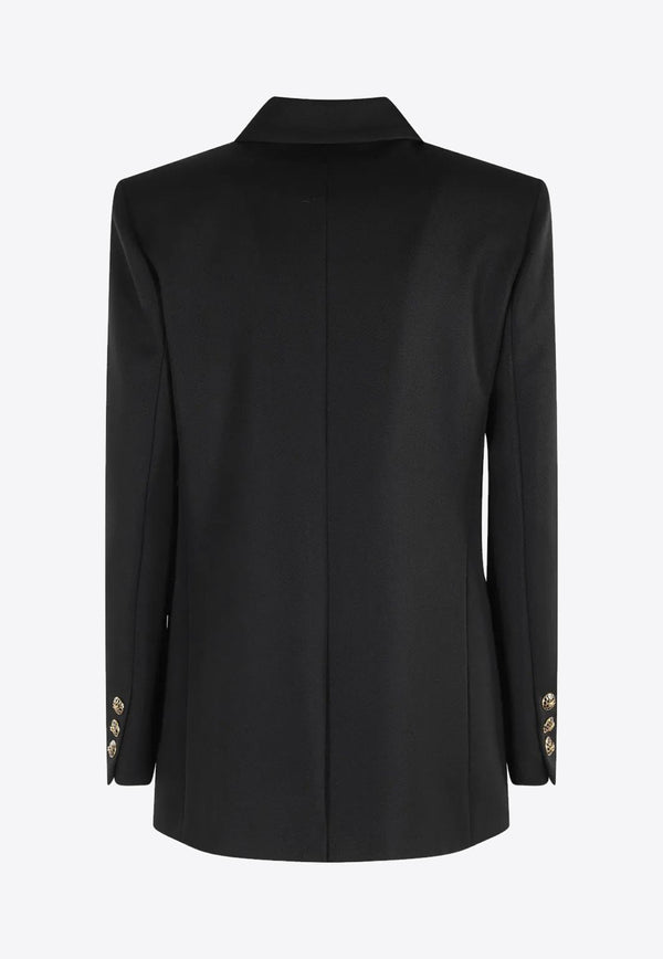 Elisabetta Franchi Double-Breasted Blazer Black GI18957E2_110