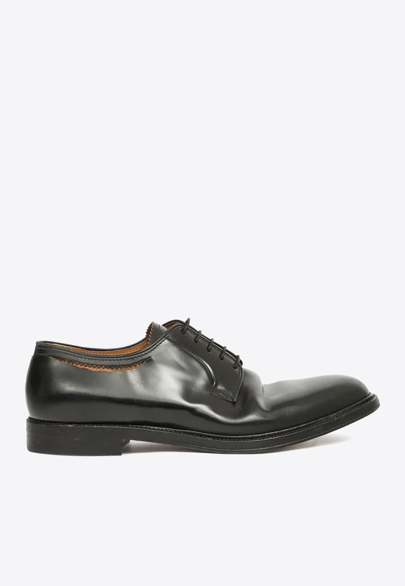 Maison Margiela Calf Leather Derby Shoes Black S57WQ0202P7422_T8013