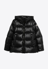 Moncler Serittes Short Down Jacket Black K20931A00068597YG_999