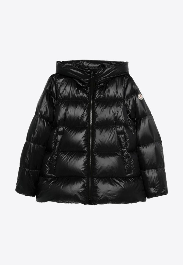 Moncler Serittes Short Down Jacket Black K20931A00068597YG_999
