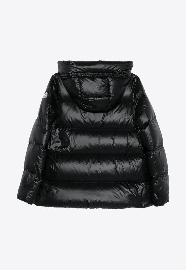 Moncler Serittes Short Down Jacket Black K20931A00068597YG_999