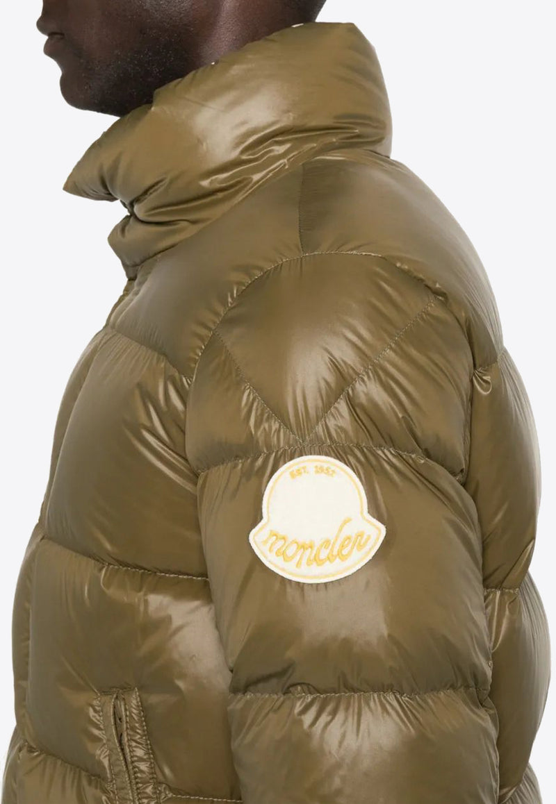 Moncler Tripiti Short Down Jacket Olive K20911A00130596XE_P80