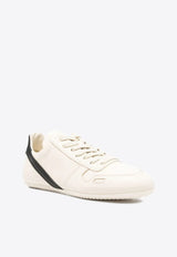 Rick Owens Minimal Leather Low-Top Sneakers Cream RP02E4895LCO_1191