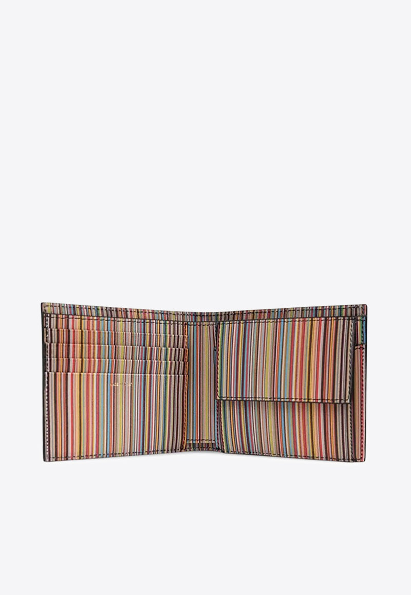 Paul Smith Signature Stripe Wallet Black M1A4833CMULTI_79