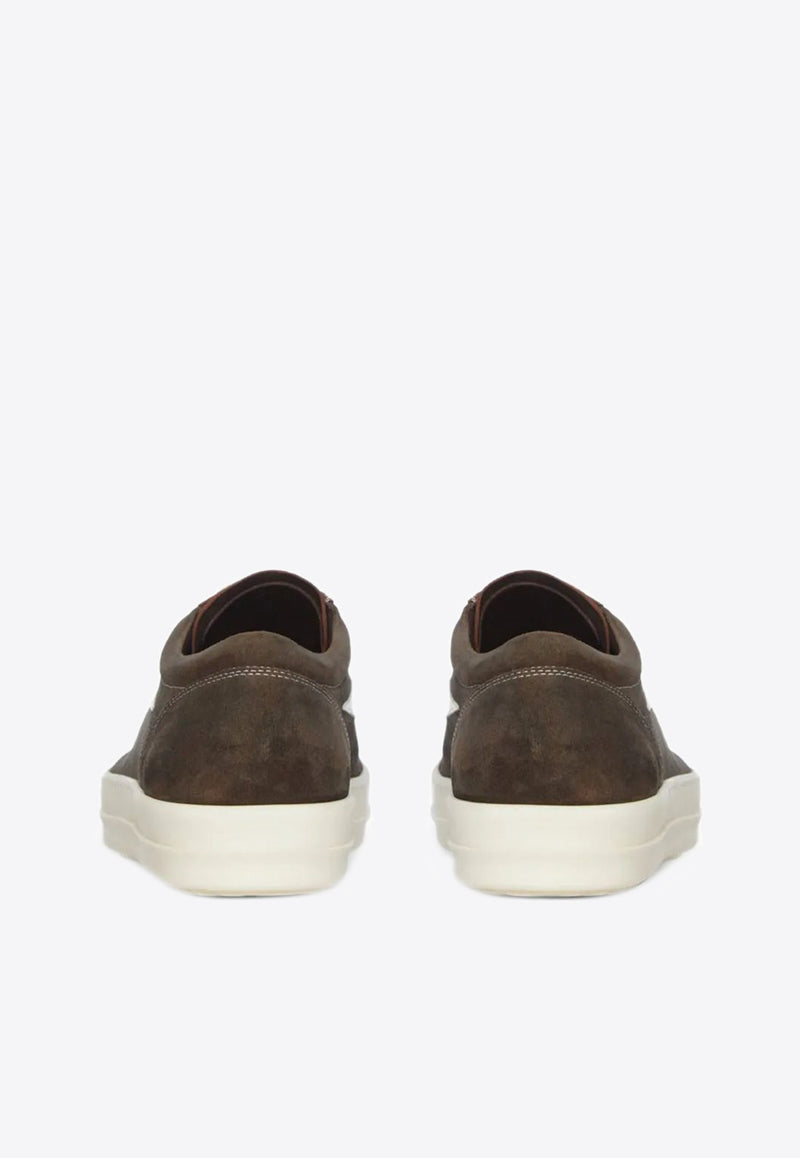 Rick Owens Vintage Low-Top Sneakers Brown RR02E1897LCSILV_10611