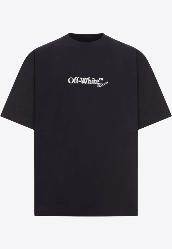 Off-White Scribble Arrow Skate T-shirt Black OMAA120F25JER00C_1001
