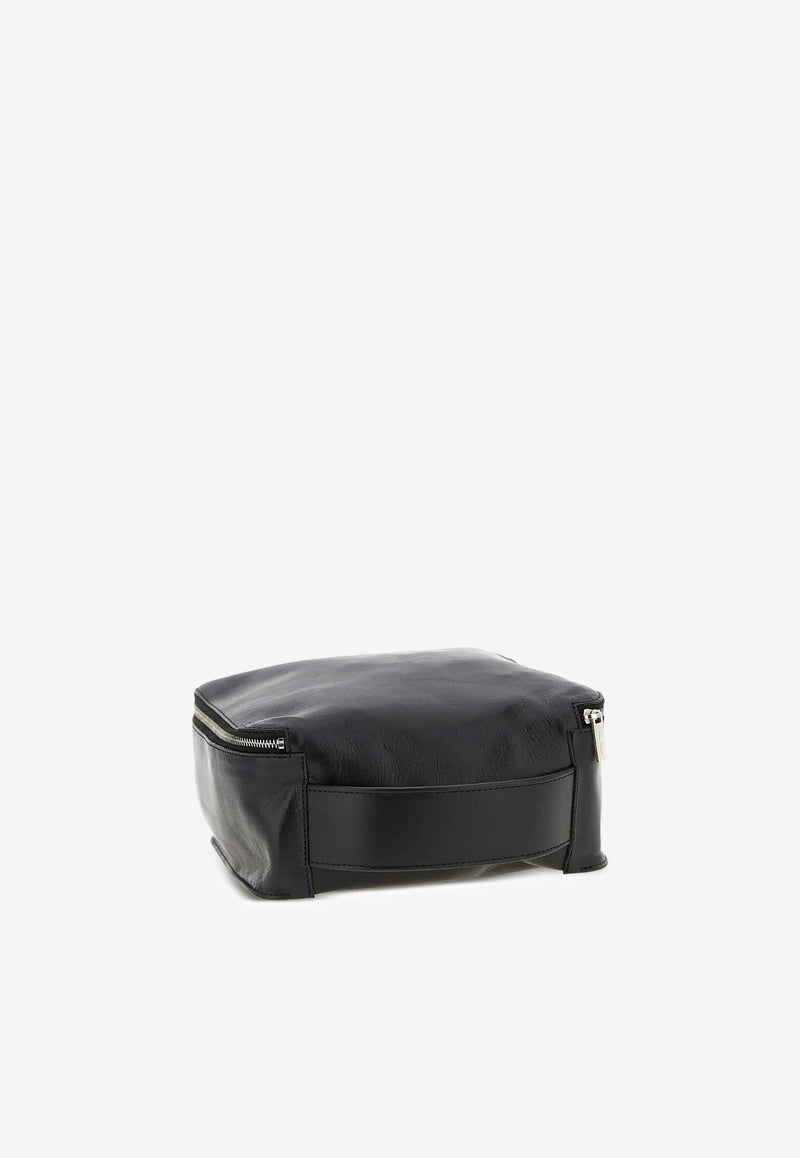 Rick Owens Leather Make-Up Bag Black RR02E1414LGW_09