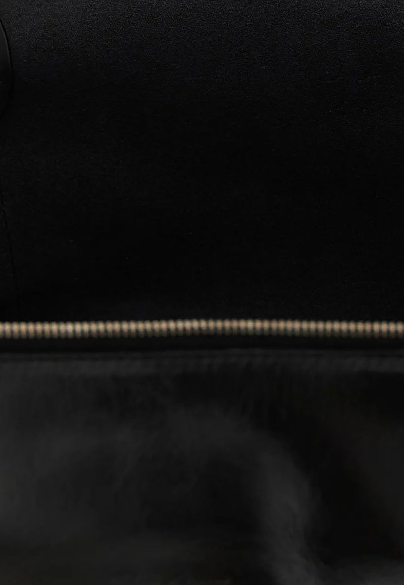 Rick Owens Leather Make-Up Bag Black RR02E1414LGW_09