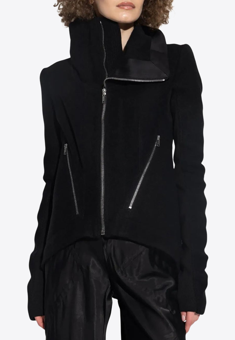 Rick Owens Naska Zip-Up Biker Jacket Black RP02E4735WBD_09
