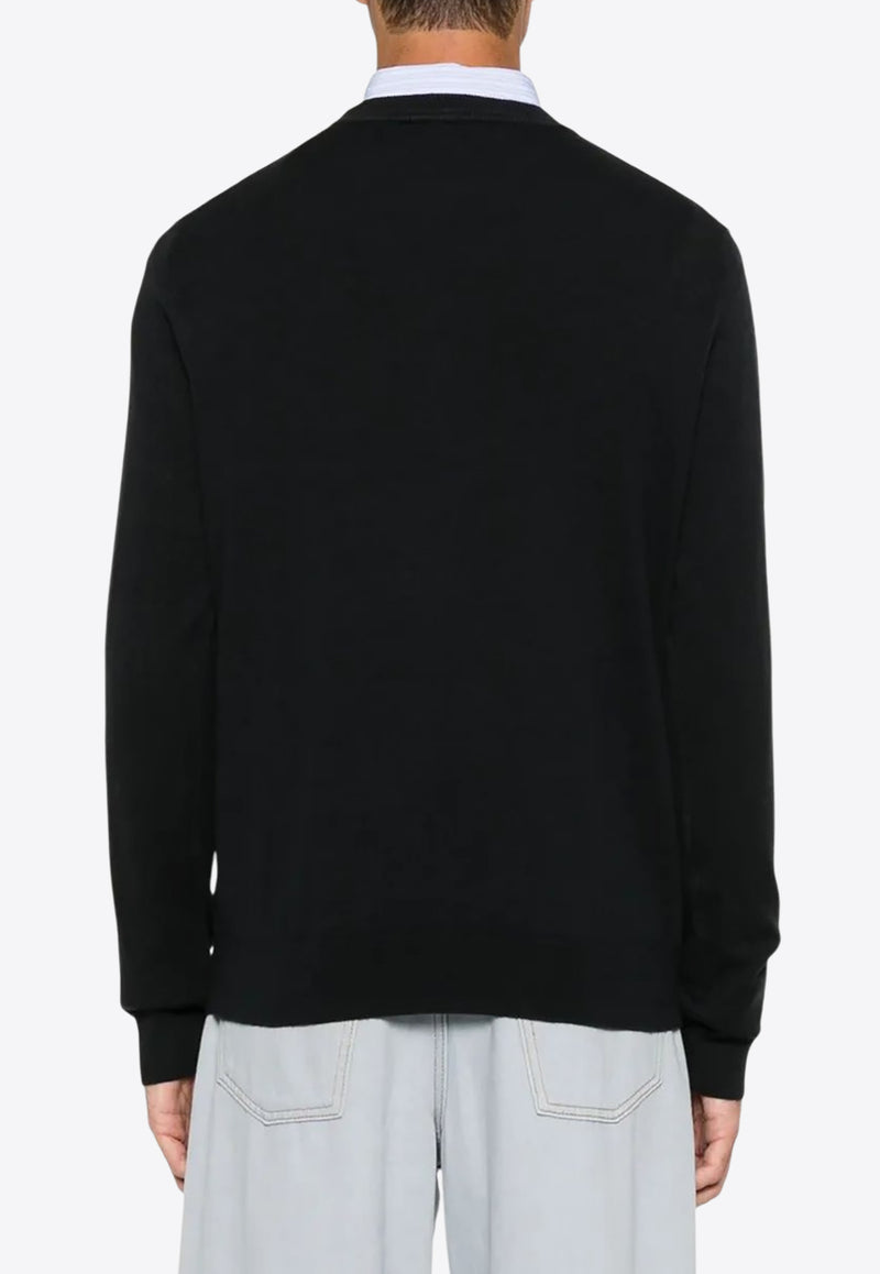 Paul Smith Zebra-Motif Knitted Sweater Black M2R530XZN22226_79