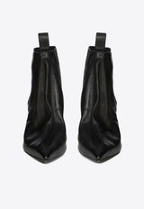 Rick Owens Taco 80 Leather Ankle Boots Black RO02E4861LOOEC_09