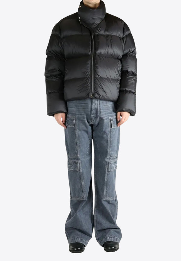 Rick Owens Quilted Padded Jacket Black RU02E1797NPD3_09