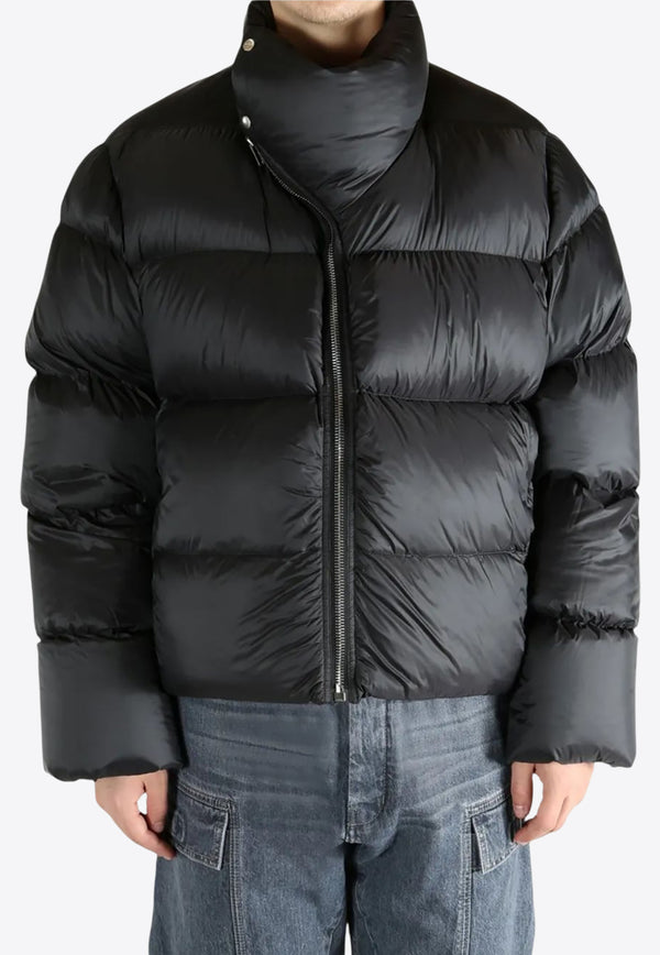 Rick Owens Quilted Padded Jacket Black RU02E1797NPD3_09