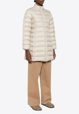 Moncler Igesse Long Down Jacket Cream K20931C00001596ZR_20N