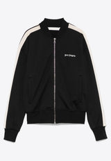 Palm Angels Logo Track Bomber Jacket Black PWBD050C99FAB002_1003