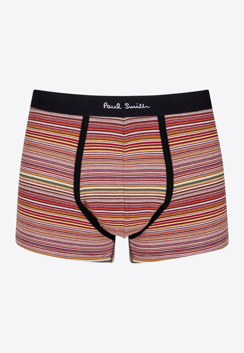 Paul Smith Signature Stripes Boxer Briefs - Set of 3 Multicolor M1A914T3PK78_1A