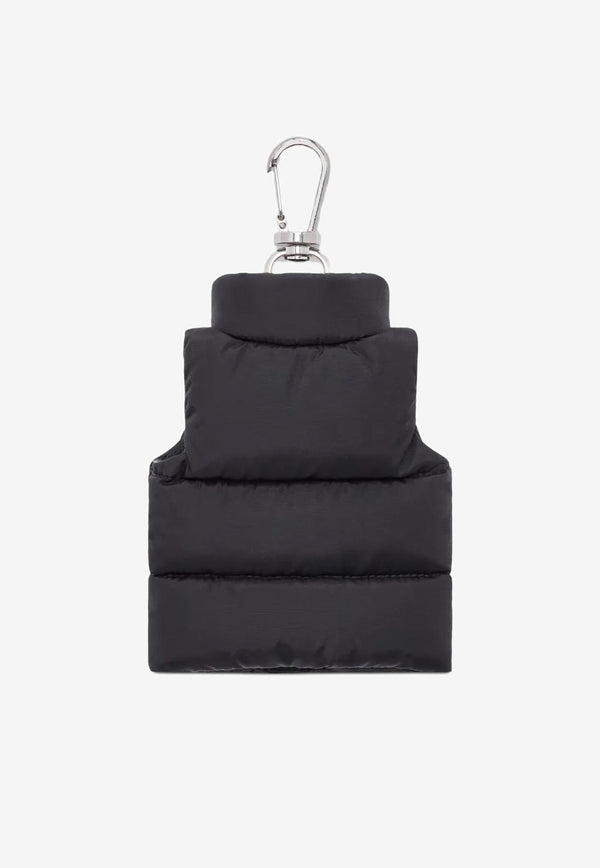 Moncler Gilet-Shaped Key-Ring Black K209A6F00002M7726_999