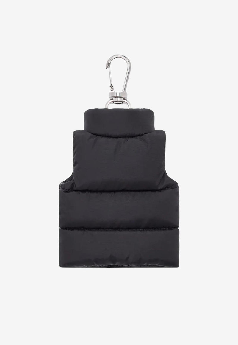 Moncler Gilet-Shaped Key-Ring Black K209A6F00002M7726_999