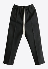 Rick Owens Astaires Drawstring Cropped Pants Black RP02E4303WGP_09