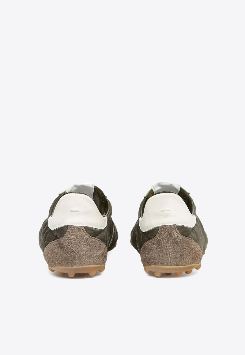 Maison Margiela Sprinters Lace-Up Sneakers Green S57WS0514P7415_HB069