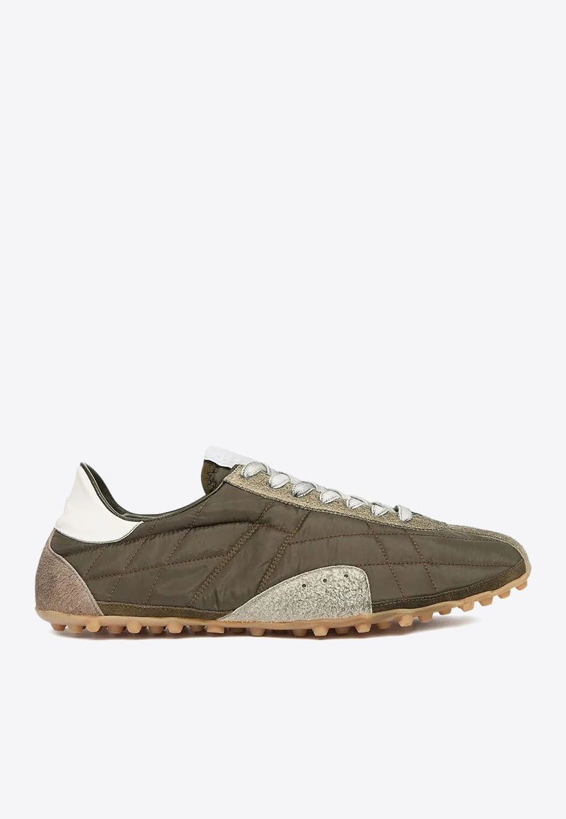 Maison Margiela Sprinters Lace-Up Sneakers Green S57WS0514P7415_HB069