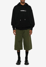 Off-White Scribble Arrow Skate Hooded Sweatshirt Black OMBB085F25FLE00F_1001